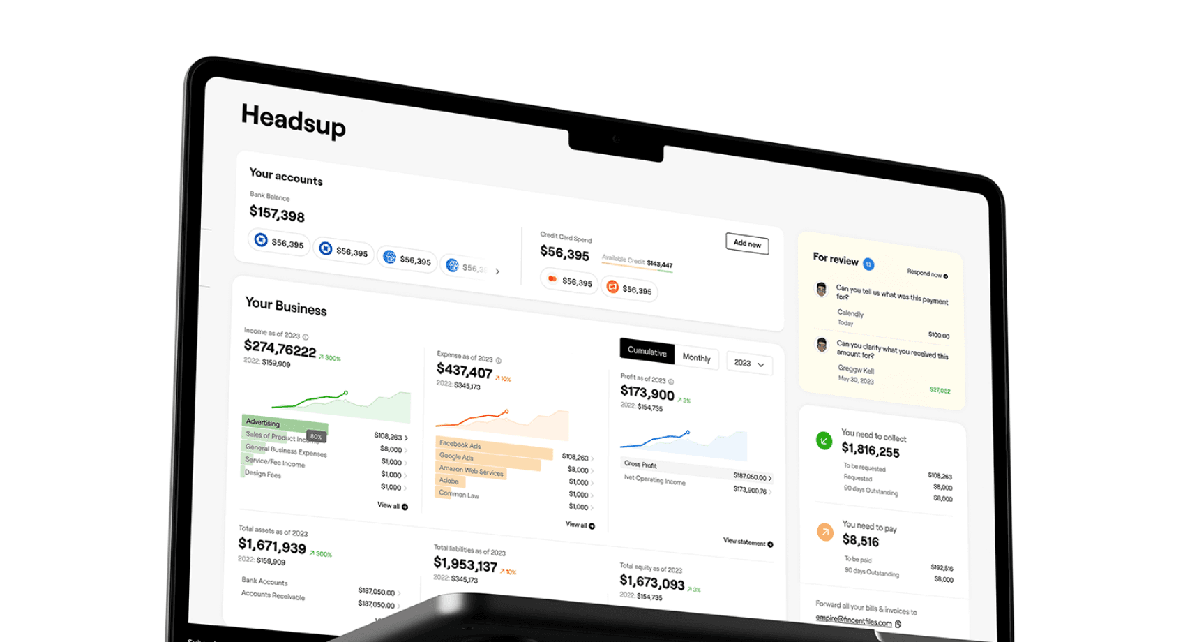 Making financial data feel simple for small businesses